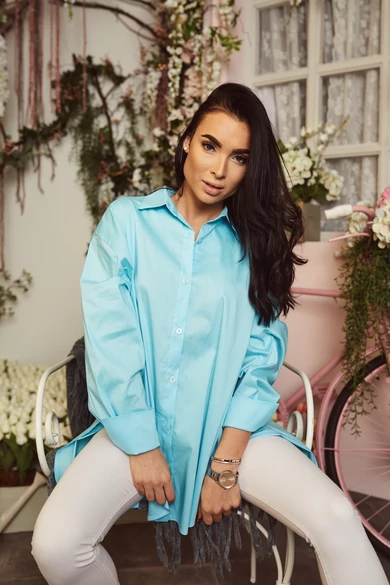 ZAIRA kék ING