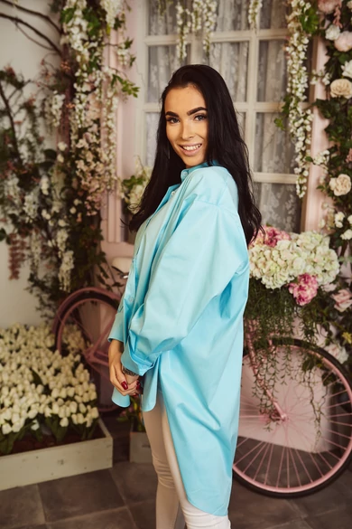 ZAIRA kék ING